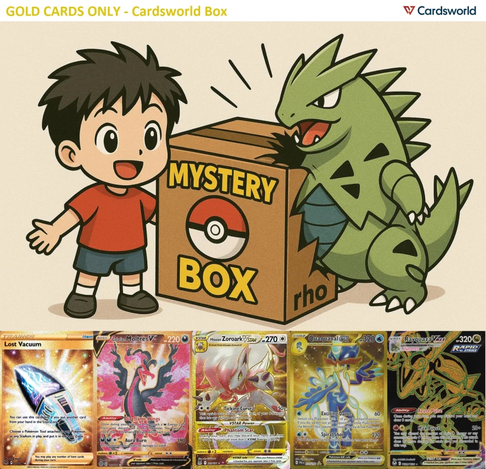 Box zlatých karet (secret rare)