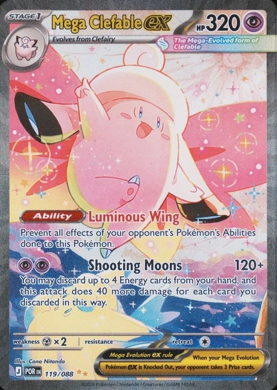 Mega Clefable EX (SIR)
