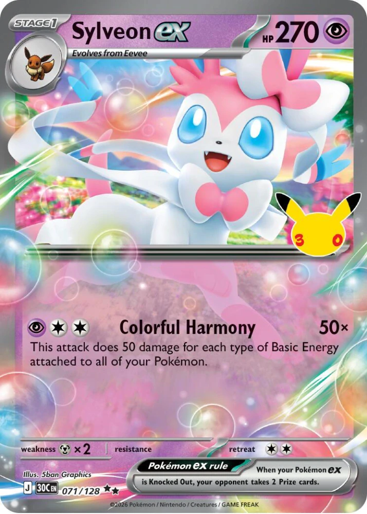 Sylveon EX (30. výročí)