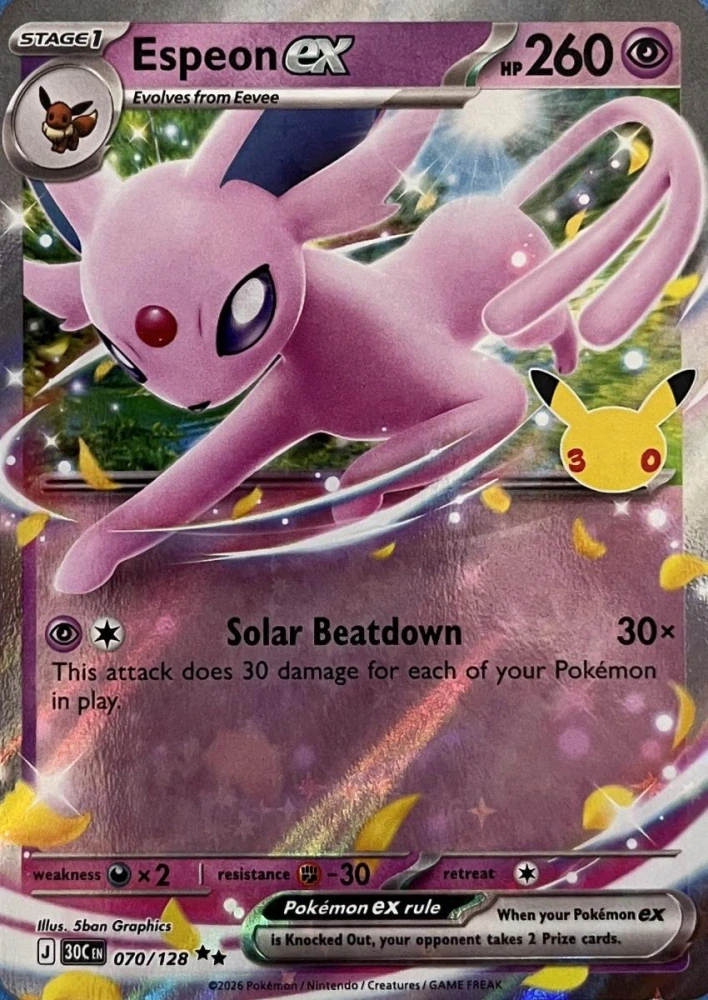 Espeon EX (30th anniversary)