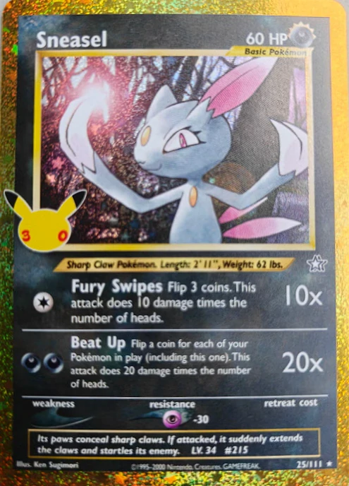 Sneasel (30. výročí)