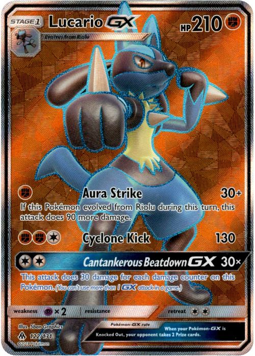Lucario GX (FA)