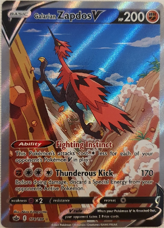 Galarian Zapdos V (AFA)