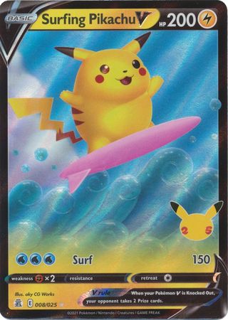 Surfing Pikachu V