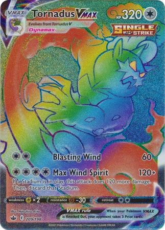 Tornadus Vmax (Rainbow)