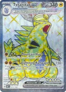 Tyranitar ex (OBF 211)