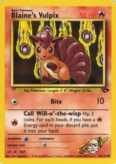 Blaine's Vulpix GC