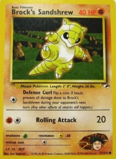 Brock Sandshrew