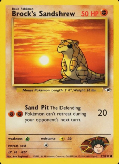 Brock's Sandshrew GH