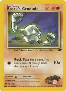 Brock Geodude GC