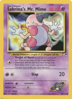 Sabrina's Mr. Mime 