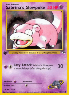 Sabrina's Slowpoke (1st edition)