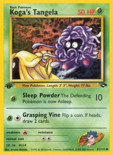 Koga´s Tangela (1st edition)
