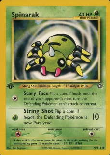 Spinarak (1st edition)