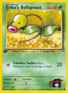 Erika's Bellsprout 1st edition (76)