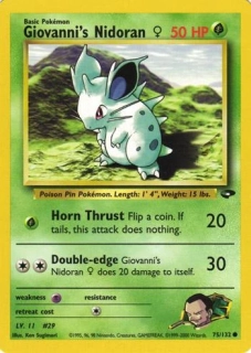 Giovanni's Nidoran [F] 