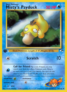 Misty's Psyduck (1st edition)
