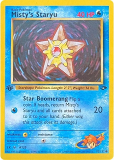 Misty´s Staryu (1st edition)