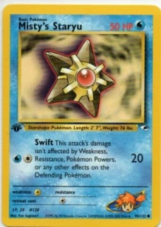 Misty Staryu (gh - 1st edition)