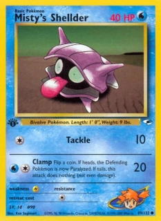 Misty's Shellder (1st edition)