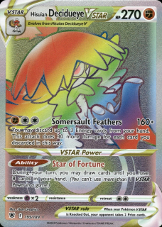 Decidueye Vstar (rainbow)