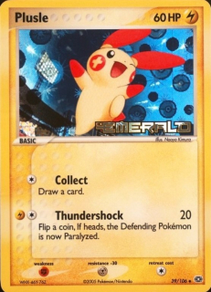 Plusle (Stamped)