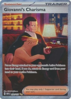 Giovanni's Charisma (SIR)