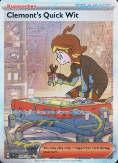 Clemont's Quick Wit (SIR)