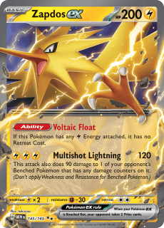 Zapdos EX (mew)