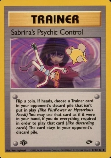 Sabrina Psychic control (1st edition)
