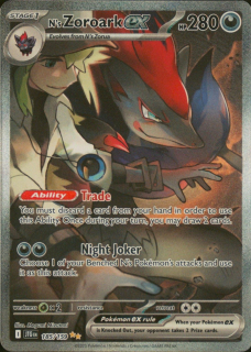 N's Zoroark ex (SIR)