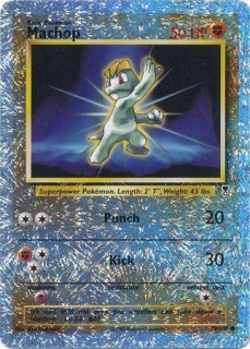 Machop LC (reverse holo)