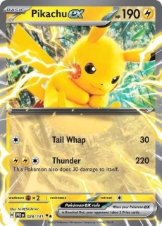 Pikachu ex (PRE 028)