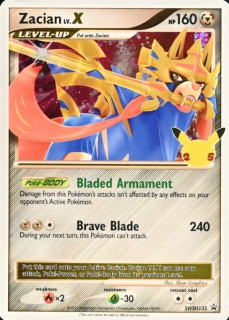 Zacian Lv.X (celebration)