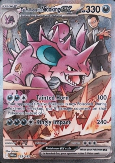 Team Rocket's Nidoking ex (SIR)