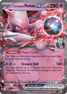 Team rocket Mewtwo EX