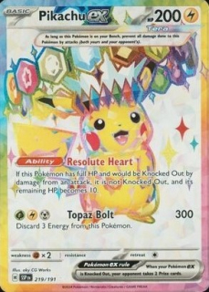 Pikachu ex (shiny)
