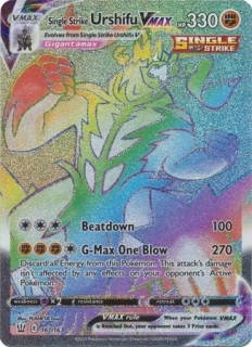 Single Strike Urshifu Vmax (rainbow)
