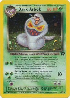 Dark Arbok (holo)