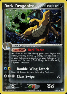 Dark Dragonite (Holo TRR)