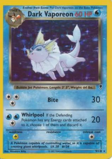 Dark Vaporeon Holo