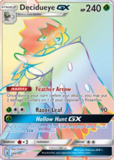 decidueye GX (rainbow)