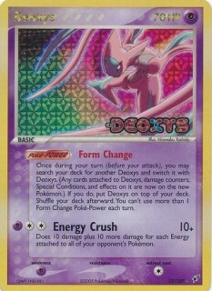 Deoxys (stamped reverse holo)