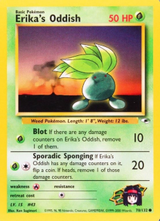 Erika's Oddish (GH 78)