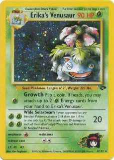 Erika's Venusaur (Holo)