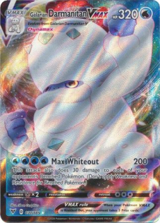 Galarian Darmanitan Vmax