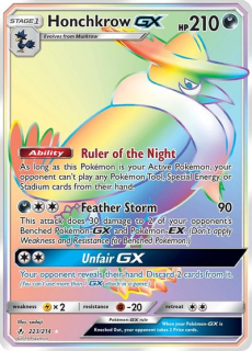 Honchkrow GX (Rainbow)