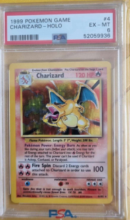 Charizard Holo (PSA 6)