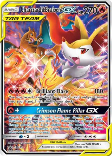 Charizard & Braixen GX (SM 230)
