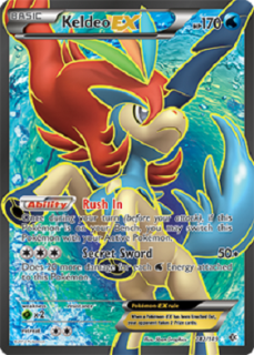 Keldeo EX (FA)
